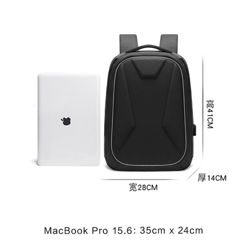 shape laptop backpack bag V9059